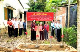 Vĩnh Long: Chung tay dựng xây mái ấm nghĩa tình cho gia đình có người hoạt động kháng chiến