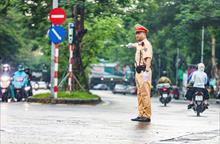 Hà Nội phân luồng giao thông phục vụ Đại hội đại biểu toàn quốc Hội Nông dân Việt Nam lần thứ IX