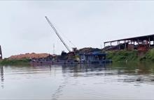 Bắc Ninh xử lý 6 trường hợp vi phạm tại các bến thủy không phép trên sông Cầu