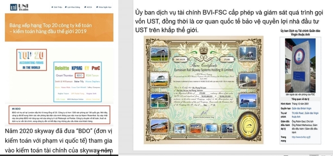 SkyWay công bố hợp tác với công ty BDO xếp thứ 6 thế giới trong lĩnh vực kiểm toán và được uỷ ban British Virgin Islands Financial Services Commission (Ủy ban Dịch vụ Tài chính Quần đảo Virgin thuộc Anh) bảo trợ.