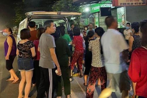 Hiện trường nơi xảy ra vụ án mạng nghiêm trọng.