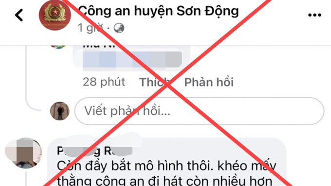 Nội dung bình luận tiêu cực của N.V.P.