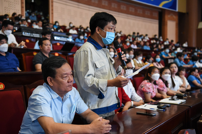 Anh Nguyễn Ngọc Sơn, Công ty Cổ phần Viepac (TP Từ Sơn) đặt câu hỏi với cơ quan chức năng tỉnh Bắc Ninh.