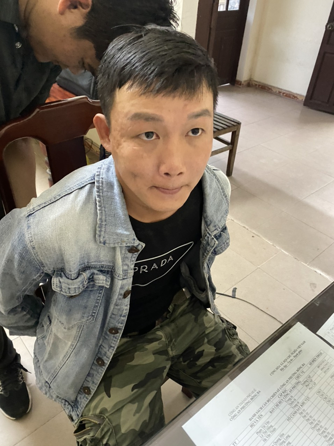 Đối tượng Ngô Viết Sơn (Sn 1989, trú tại số nhà 12/16 Duy Tân - phường An Cựu - TP Huế)