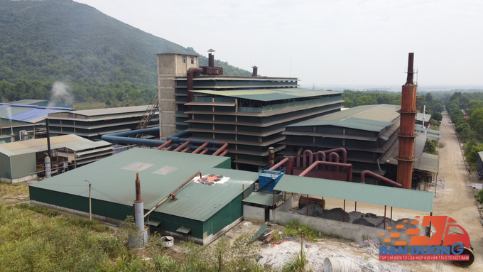 Toàn cảnh nhà máy Cromit Nam Việt