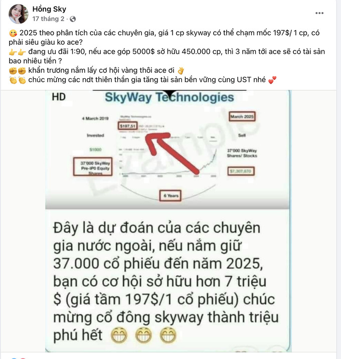 Nhiều người 'mù quáng' đầu tư vào SkyWay mà không tìm hiểu gì về tập đoàn này