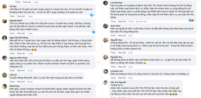 Những bình luận bức xúc của cư dân mạng trước tin thu phí làm thủ tục nhanh