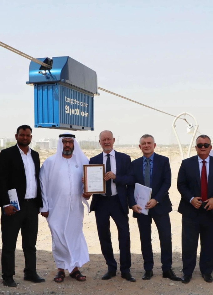 Tháng 2/2019, một Bản ghi nhớ đã được Cơ quan Giao thông và Đường bộ (RTA) của Dubai, UAE ký kết với 'Công ty Skyway Greentech' để phát triển 'bầu trời'.