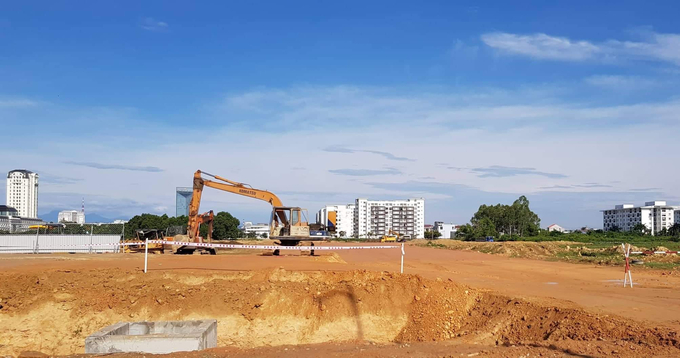 Nhà thầu thi công mặt bằng Dự án đầu tư Khu tái định cư Thủy Bằng