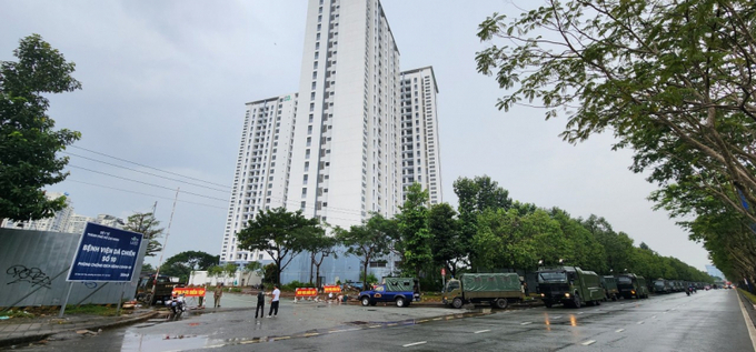 Khu vực huấn luyện phục vụ diễn tập năm 2022