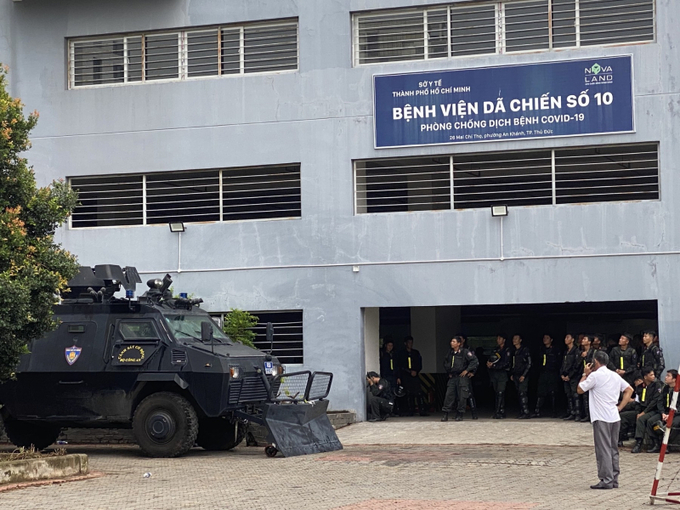 Công an TP Hồ Chí Minh phối hợp với các đơn vị nghiệp vụ thuộc Bộ Công an tổ chức huấn luyện để phục vụ công tác diễn tập đảm bảo ANTT theo kế hoạch năm 2022