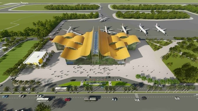 Phối cảnh Cảng hàng không Sa Pa