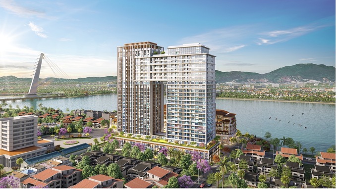 Phối cảnh minh họa Sun Ponte Residence. Ảnh Sun Property
