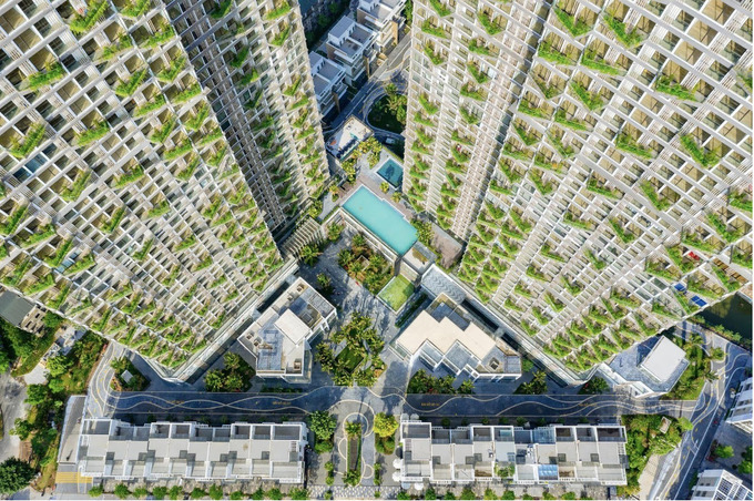 Cư dân ấn tượng với Sol Forest bởi những khu vườn trên cao 