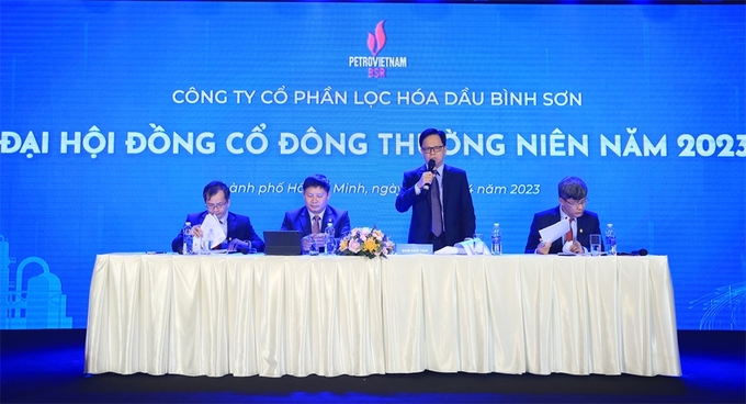 CTCP Lọc hóa dầu Bình Sơn (BSR) vừa tổ chức họp ĐHĐCĐ vào ngày 13/4/2023 tại TP HCM
