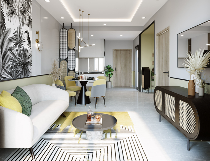 Căn hộ 9X Quy Nhơn được thiết kế hiện đại, tối ưu công năng