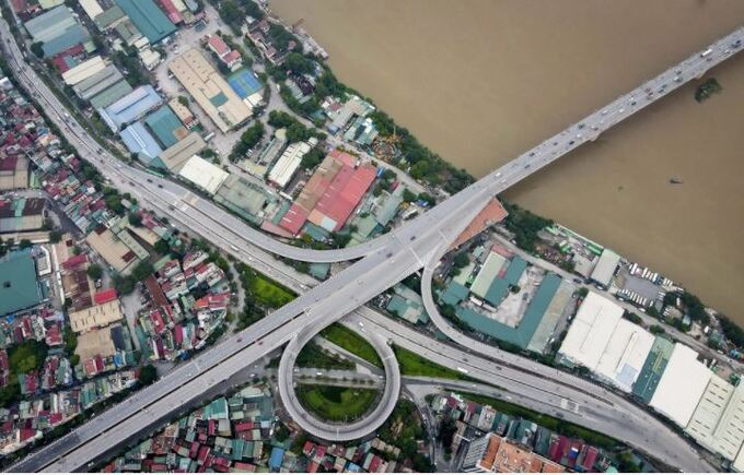 Dự án đường Vành đai 4 có điểm đầu nằm trên đường cao tốc Nội Bài-Lào Cai (địa phận xã Thanh Xuân, huyện Sóc Sơn), điểm cuối nằm trên đường cao tốc Nội Bài-Hạ Long (địa phận huyện Quế Võ, tỉnh Bắc Ninh)