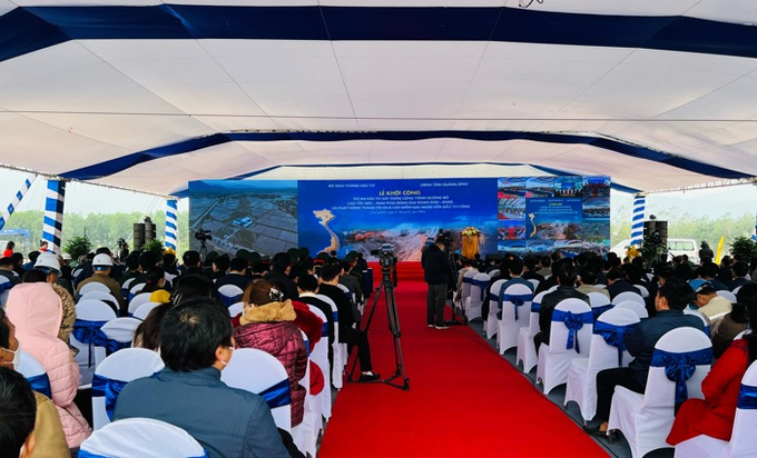 Quang cảnh buổi Lễ khởi công