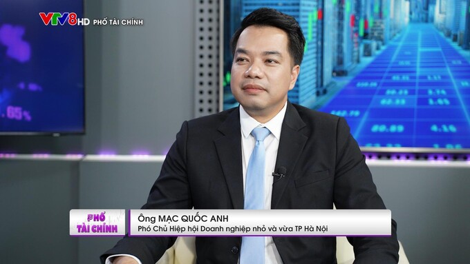 Ông Mạc Quốc Anh, Phó Chủ Hiệp hội Doanh nghiệp nhỏ và vừa TP Hà Nội