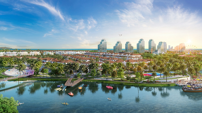 Thị trường BĐS Thanh Hóa sôi động nhờ sự góp mặt của nhiều dự án đẳng cấp, quy mô. Ảnh phối cảnh minh họa