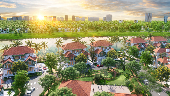 Cư dân Đảo Ánh Dương Sunneva Island sẽ được tận hưởng những trải nghiệm thượng lưu. Ảnh phối cảnh minh họa