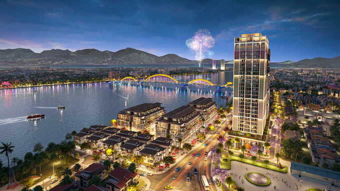 Phối cảnh minh họa dự án Sun Ponte Residence