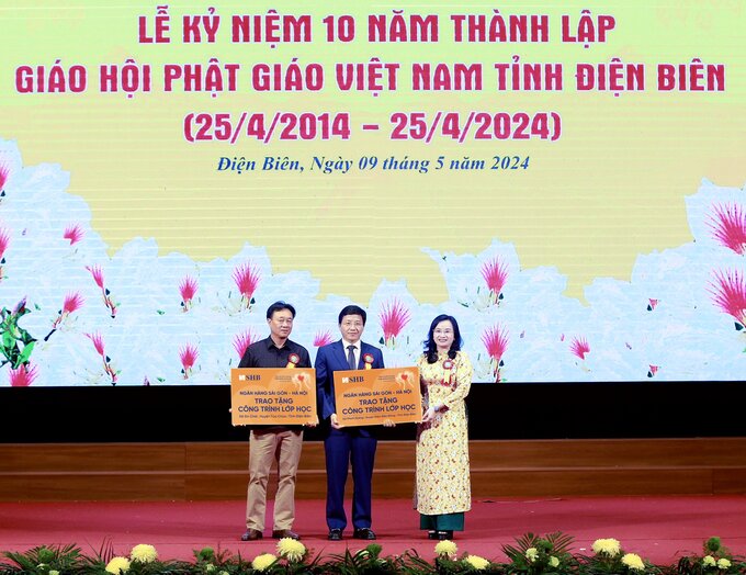 SHB dành hơn 11 tỷ đồng thực hiện nhiều hoạt động xã hội tại tỉnh Điện Biên nhân kỷ niệm 70 năm chiến thắng Điện Biên Phủ