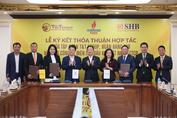 Đại diện ba bên tại Lễ ký kết Thỏa thuận hợp tác