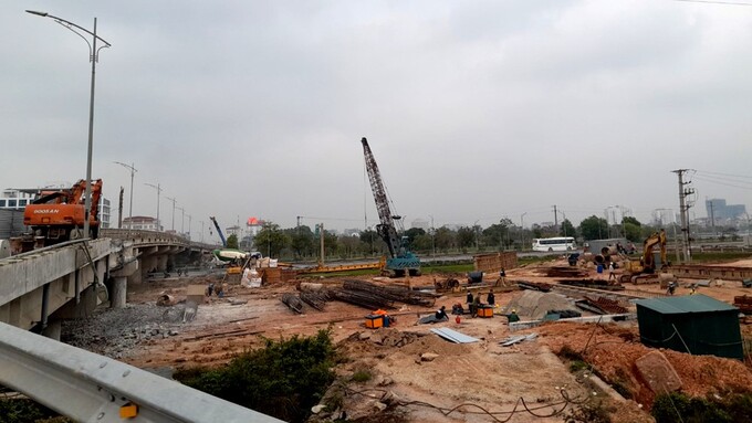 Nhà thầu đang tập trung thi công công trình, sớm đưa vào hoạt động
