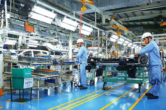 Công nghiệp chế biến, chế tạo hấp dẫn vốn ngoại là nhờ lợi thế về nguồn lao động, ổn định chính trị và tiến trình hội nhập kinh tế
