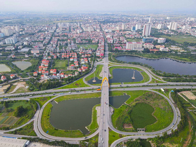 Bắc Ninh nhìn từ trên cao.