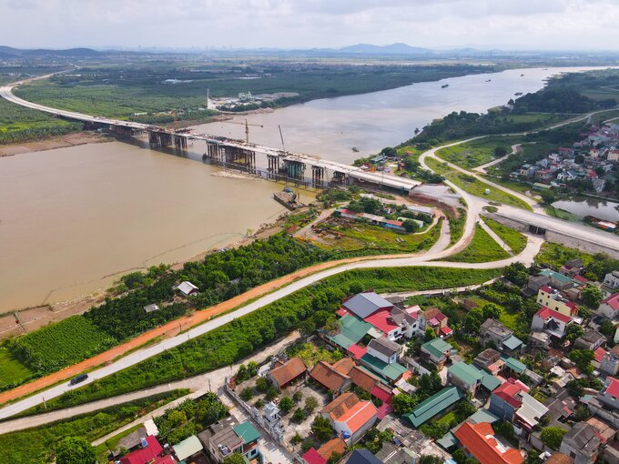 Điểm đầu cầu Phật Tích thuộc địa phận xã Cảnh Hưng, huyện Tiên Du và điểm cuối thuộc địa phận xã Đại Đồng Thành, huyện Thuận Thành, tỉnh Bắc Ninh.