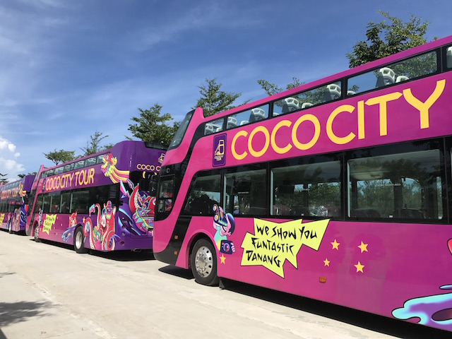 khoản nợ này còn được đảm bảo bởi 16 xe Bus mui trần (1 tầng và 2 tầng), thương hiệu THACO, động cơ HINO