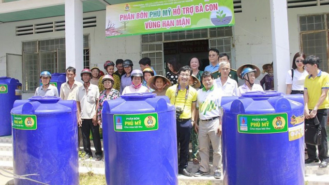 PVFCCo đã triển khai chương trình “Đạm Phú Mỹ – Ngàn sẻ chia” cùng bà con vượt qua giai đoạn khó khăn dịch bệnh