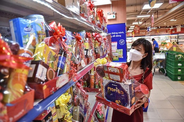 Dự trữ hàng hoá Tết năm nay sẽ tăng khoảng 10-12% so với cùng kỳ năm trước - Ảnh minh họa