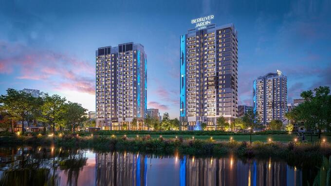 Tổ hợp chung cư BerRiver Jardin tích hợp nhiều tiện ích hiện đại tại phía Đông Thủ đô