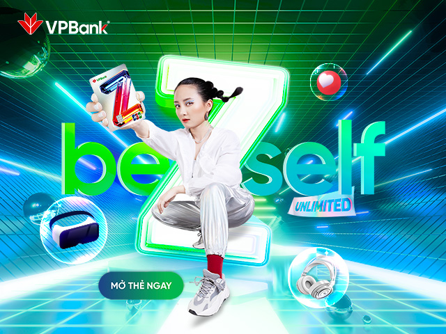 Dòng thẻ VPBank JCB Z Card hứa hẹn sẽ gây ấn tượng với nhóm khách hàng trẻ tuổi nhờ thiết kế trẻ trung như Gen Z.