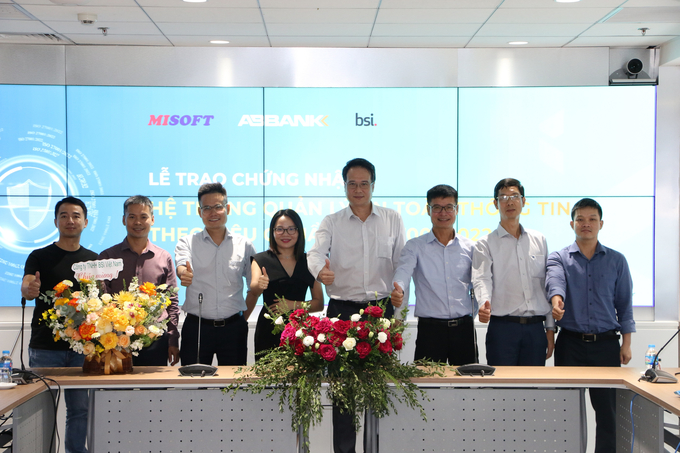Lễ chứng nhận ISO 27001:2022 cho ABBANK diễn ra thành công tốt đẹp