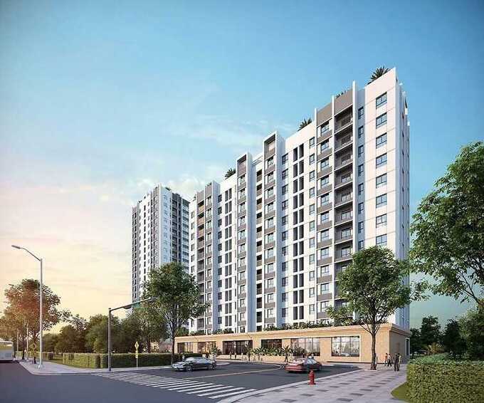 486 Ngọc Hồi gồm 509 căn hộ có diện tích từ 50 m2-100 m2, được bố trí thành 2 - 3 phòng ngủ.