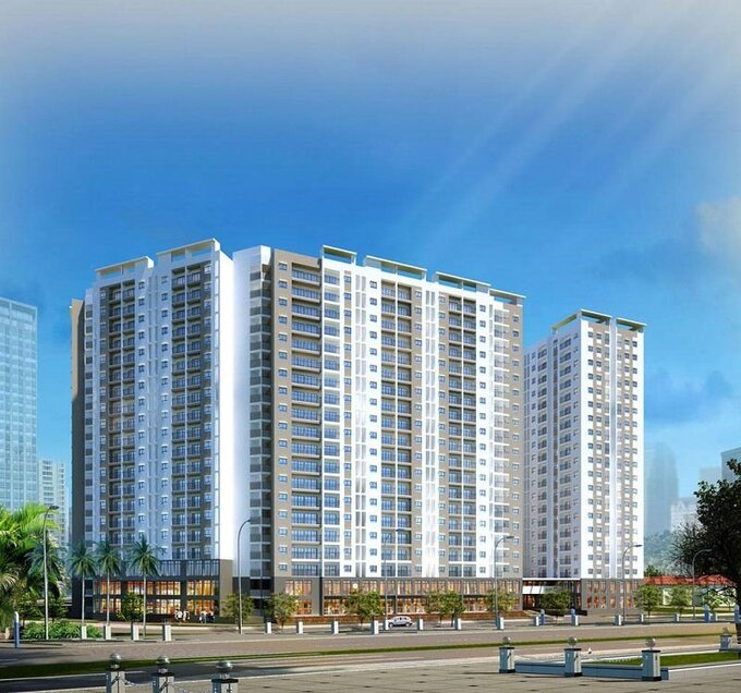 Các căn hộ Bảo Ngọc City có diện tích dao động từ 49,87m2 - 105,09m2, bố trí thành 2-3 phòng ngủ