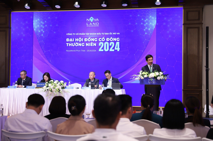 Ông Bùi Thành Nhơn, Chủ tịch HĐQT Novaland cho biết: Novaland đã hoàn thành cơ cấu phần lớn các khoản nợ, tập trung tháo gỡ pháp lý, tiếp tục triển khai xây dựng các Dự án trọng điểm trong năm 2024.