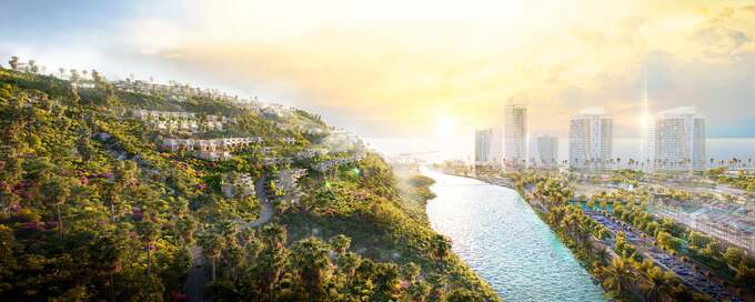 Hollywood Hills sở hữu cao độ độc tôn trên sườn đồi ôm trọn vịnh biển
