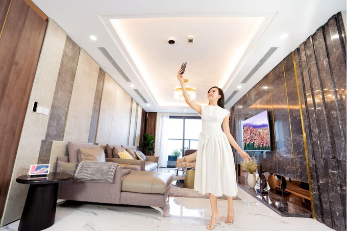 Công nghệ thông minh ứng dụng trong căn hộ Sunshine Center giúp cuộc sống cư dân thuận tiện, dễ dàng hơn bao giờ hết