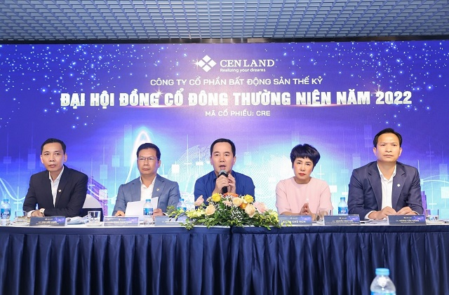 CTCP Bất động sản Thế Kỷ (Cen Land – mã: CRE) vừa tổ chức ĐHCĐ thường niên năm 2022 vào ngày 12/5