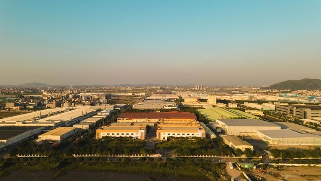 KCN Quang Châu (huyện Việt Yên, tỉnh Bắc Giang) thu hút được nhiều nhà đầu tư  