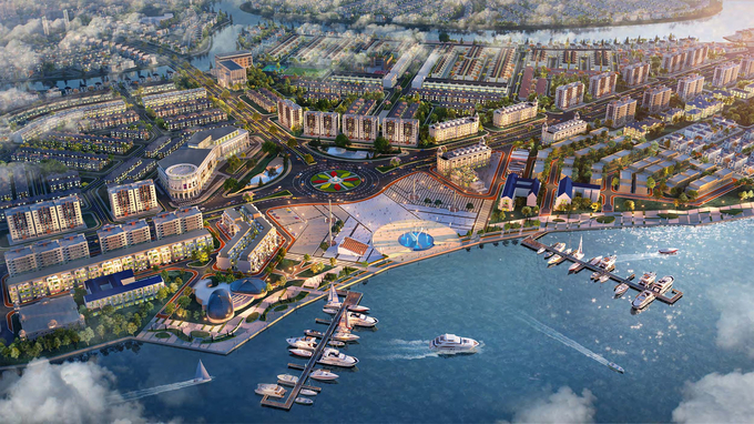 Đô thị sinh thái hoàn chỉnh tiện ích Aqua City