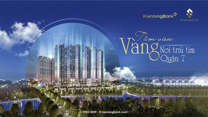 Là tâm điểm sống của khu vực trung tâm Quận 7, Tp. HCM, căn hộ tại dự án Sunshine Sky City là phần quà hấp dẫn dành riêng cho vị khách hàng may mắn tham gia mừng sinh nhật KienlongBank