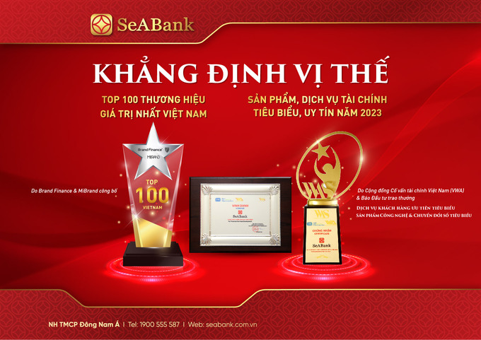 SeABank_Cac giai thuong