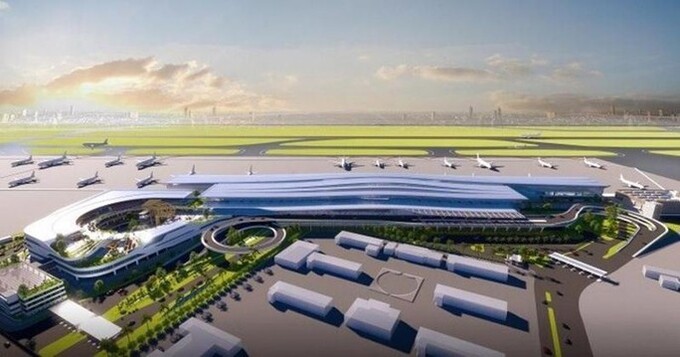 Phối cảnh nhà ga T3 sân bay Tân Sơn Nhất