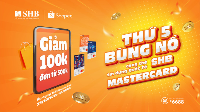 Chương trình được áp dụng đồng thời với ưu đãi miễn phí vận chuyển và Shopee xu.
